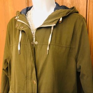 Like New! Forever 21 Cargo Utility Jacket size L